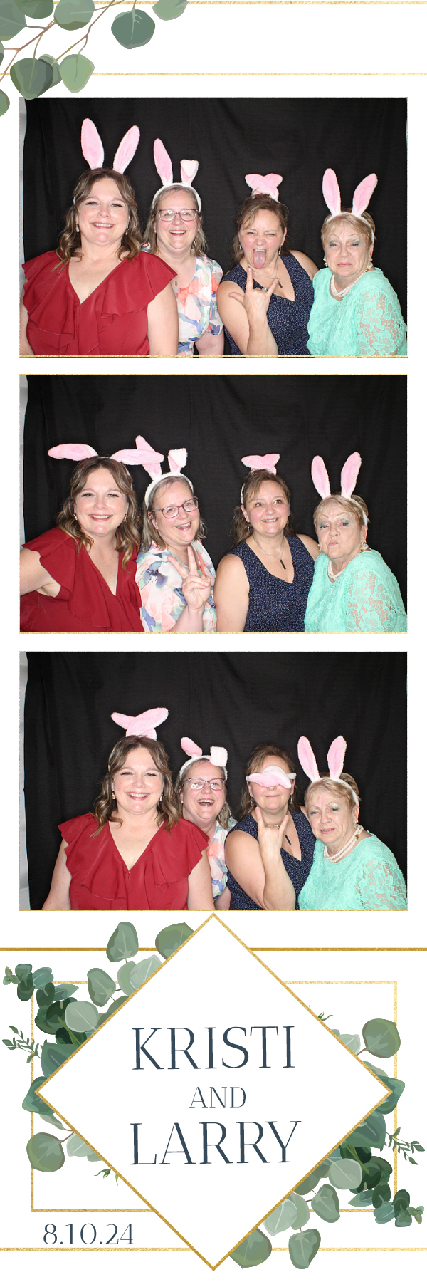 Larry and Kristi's Wedding | View more photos from the event at gallery.photoboothbillings.com/u/PhotoBoothBillings/Larry-and-Kristis-Wedding
