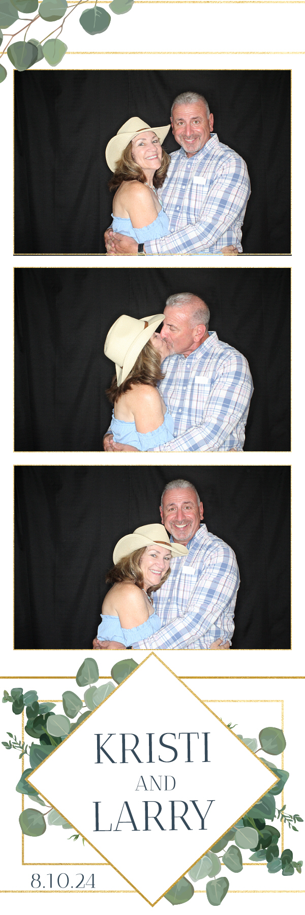 Larry and Kristi's Wedding | View more photos from the event at gallery.photoboothbillings.com/u/PhotoBoothBillings/Larry-and-Kristis-Wedding