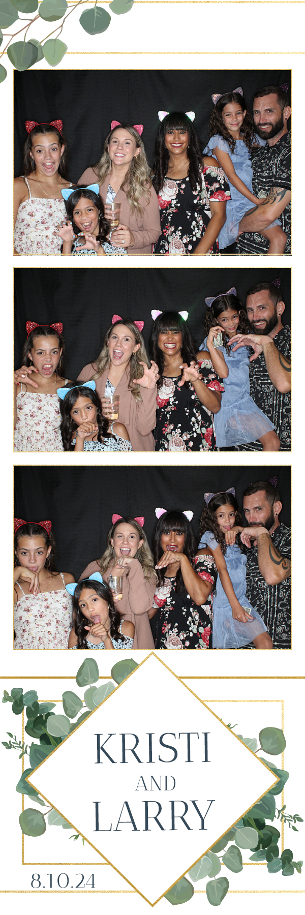 Larry and Kristi's Wedding | View more photos from the event at gallery.photoboothbillings.com/u/PhotoBoothBillings/Larry-and-Kristis-Wedding