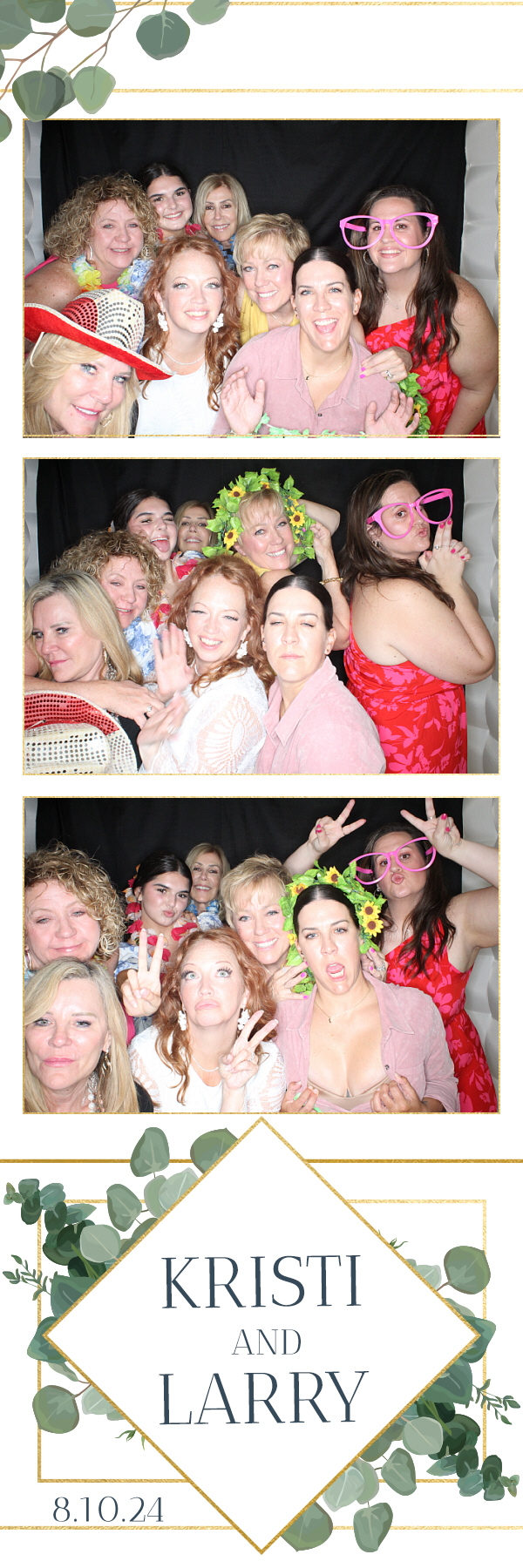 Larry and Kristi's Wedding | View more photos from the event at gallery.photoboothbillings.com/u/PhotoBoothBillings/Larry-and-Kristis-Wedding