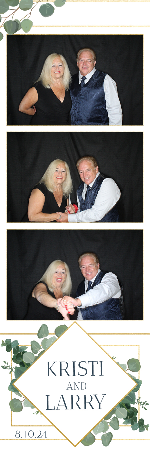 Larry and Kristi's Wedding | View more photos from the event at gallery.photoboothbillings.com/u/PhotoBoothBillings/Larry-and-Kristis-Wedding