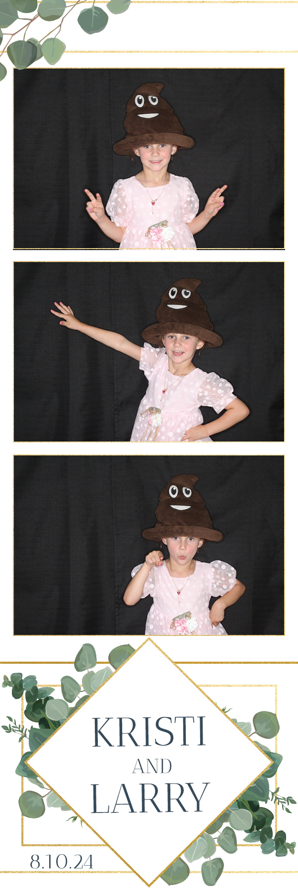 Larry and Kristi's Wedding | View more photos from the event at gallery.photoboothbillings.com/u/PhotoBoothBillings/Larry-and-Kristis-Wedding
