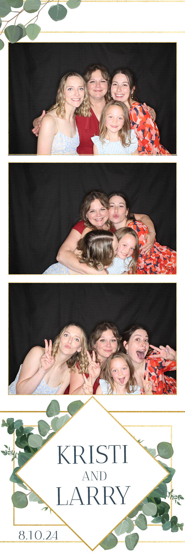 Larry and Kristi's Wedding | View more photos from the event at gallery.photoboothbillings.com/u/PhotoBoothBillings/Larry-and-Kristis-Wedding