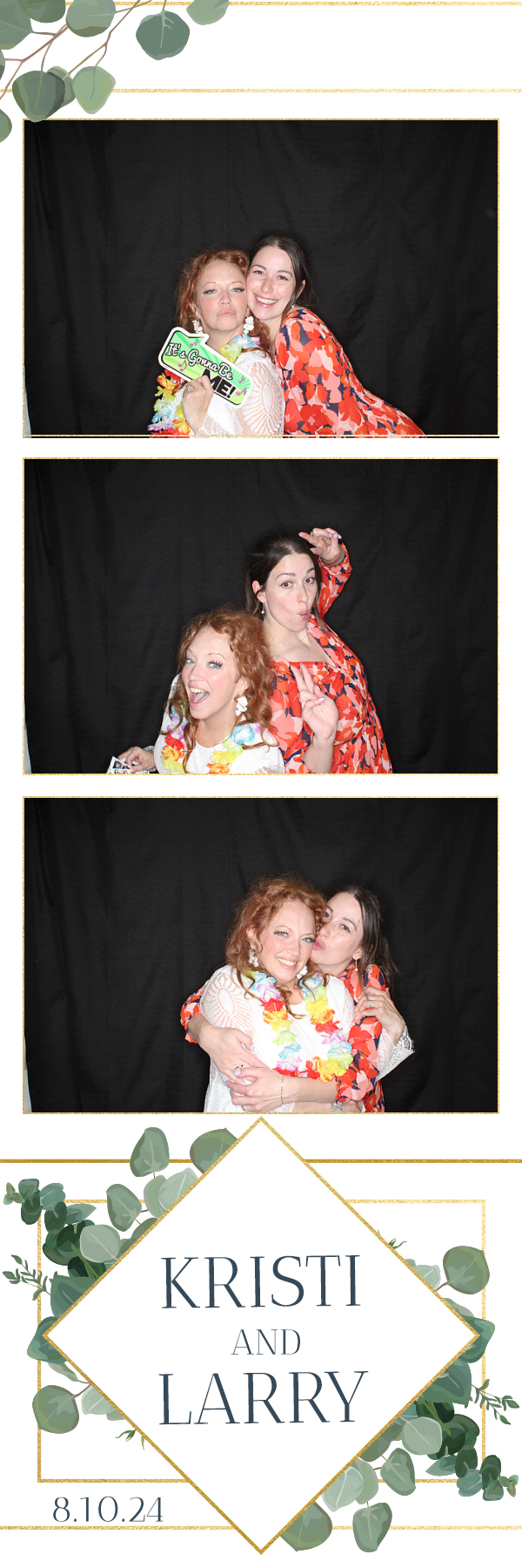 Larry and Kristi's Wedding | View more photos from the event at gallery.photoboothbillings.com/u/PhotoBoothBillings/Larry-and-Kristis-Wedding