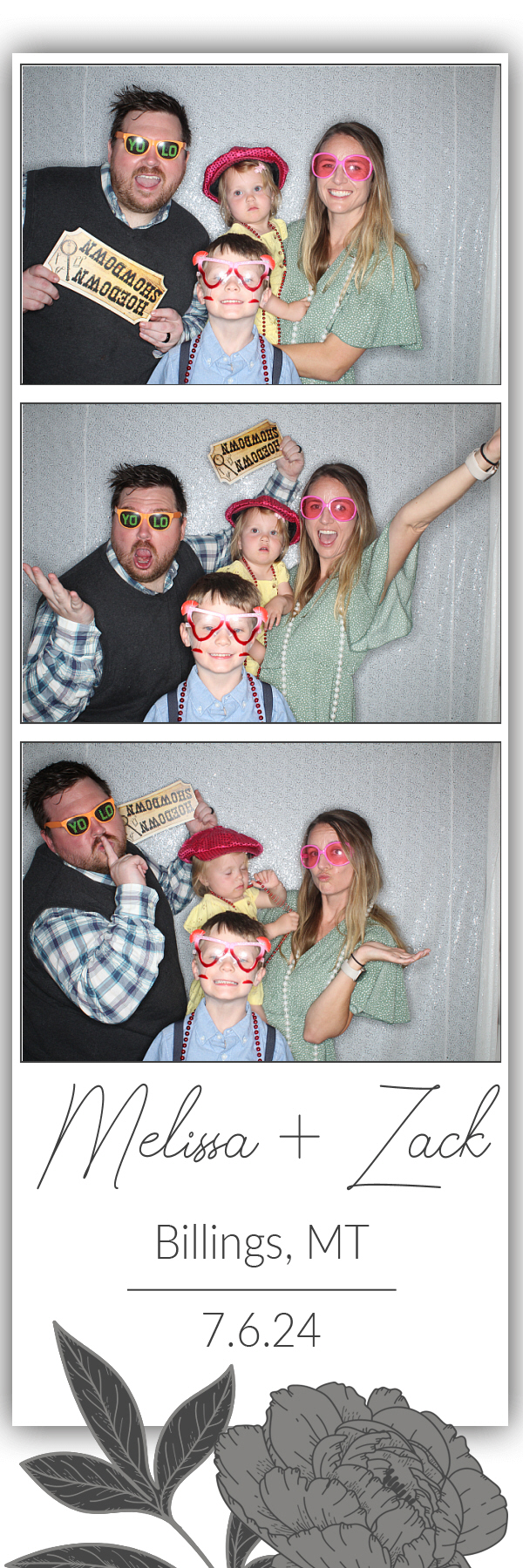 Melissa and Zack's Wedding | View more photos from the event at gallery.photoboothbillings.com/u/PhotoBoothBillings/Melissa-and-Zacks-Wedding