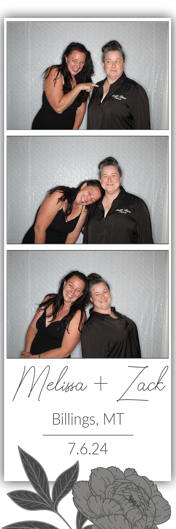 Melissa and Zack's Wedding | View more photos from the event at gallery.photoboothbillings.com/u/PhotoBoothBillings/Melissa-and-Zacks-Wedding