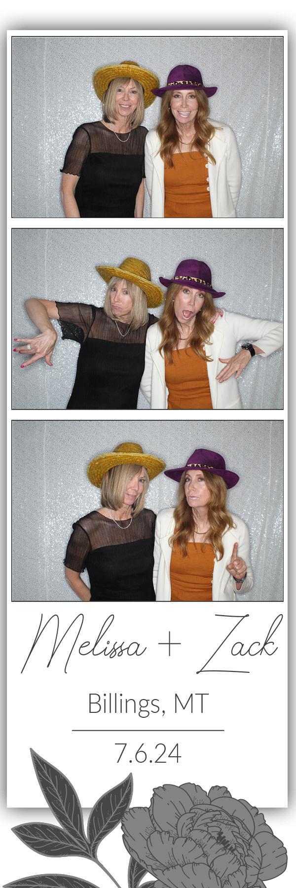 Melissa and Zack's Wedding | View more photos from the event at gallery.photoboothbillings.com/u/PhotoBoothBillings/Melissa-and-Zacks-Wedding