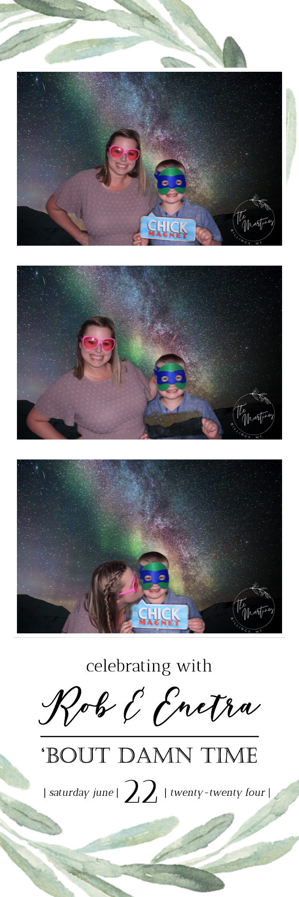 Rob and Enetra's Wedding | View more photos from the event at gallery.photoboothbillings.com/u/PhotoBoothBillings/Rob-and-Enetras-Wedding