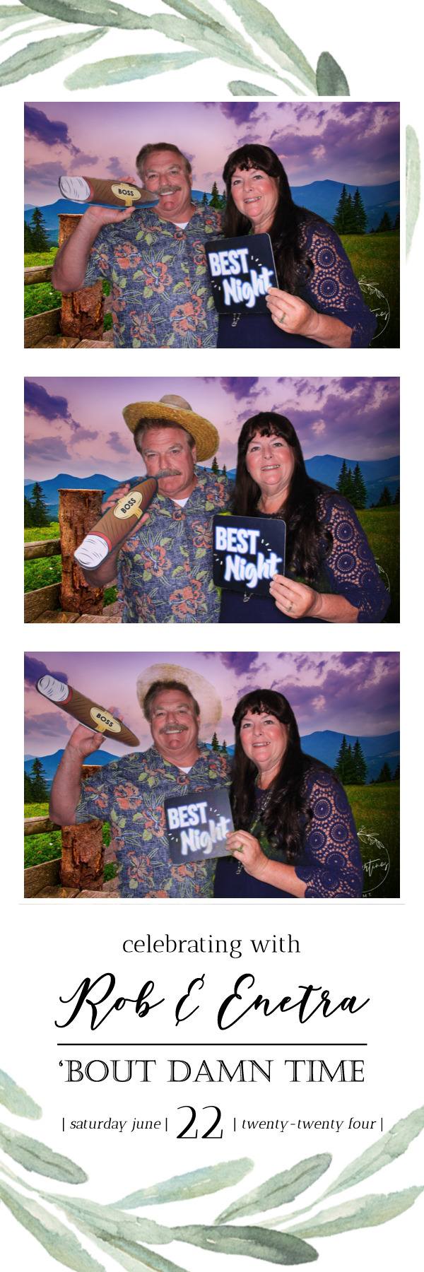 Rob and Enetra's Wedding | View more photos from the event at gallery.photoboothbillings.com/u/PhotoBoothBillings/Rob-and-Enetras-Wedding