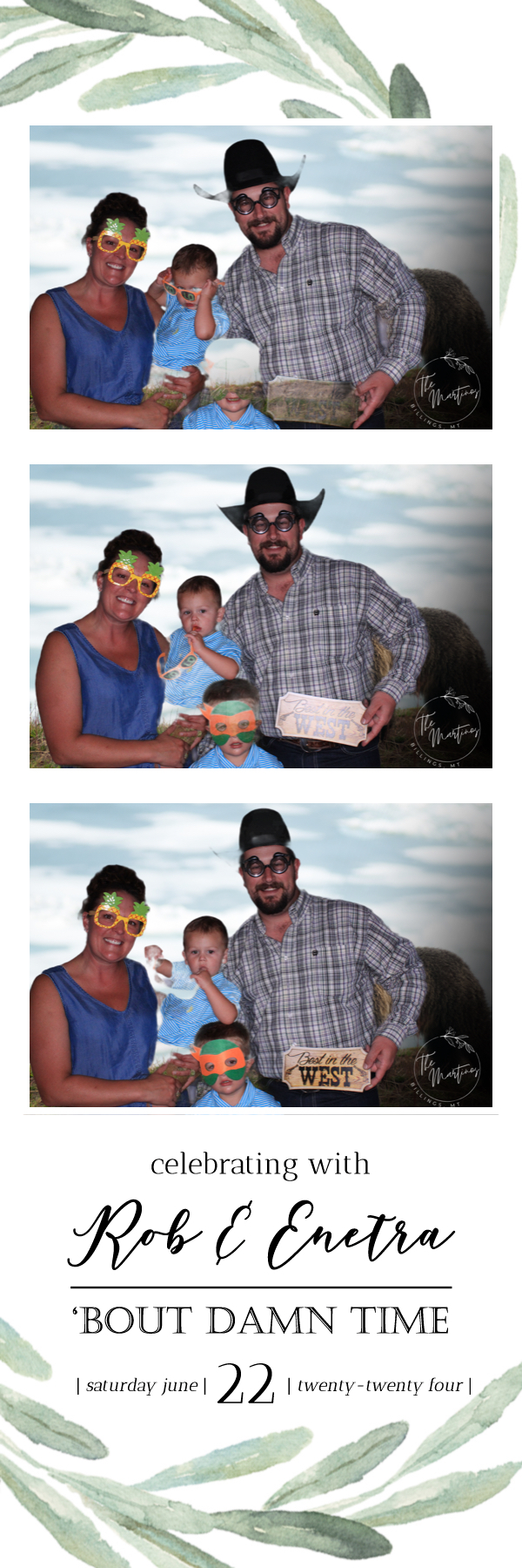 Rob and Enetra's Wedding | View more photos from the event at gallery.photoboothbillings.com/u/PhotoBoothBillings/Rob-and-Enetras-Wedding