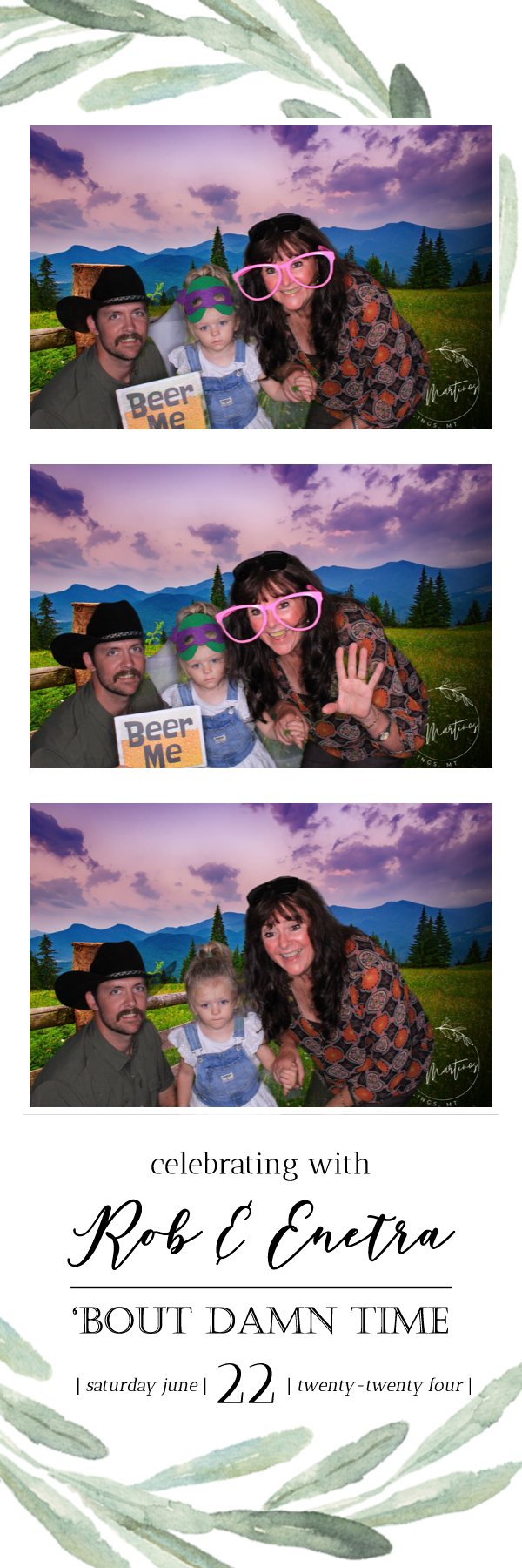 Rob and Enetra's Wedding | View more photos from the event at gallery.photoboothbillings.com/u/PhotoBoothBillings/Rob-and-Enetras-Wedding