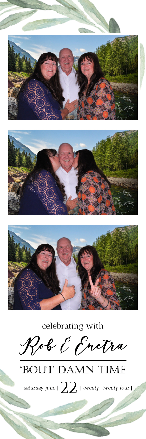 Rob and Enetra's Wedding | View more photos from the event at gallery.photoboothbillings.com/u/PhotoBoothBillings/Rob-and-Enetras-Wedding