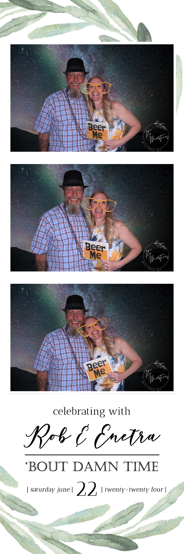 Rob and Enetra's Wedding | View more photos from the event at gallery.photoboothbillings.com/u/PhotoBoothBillings/Rob-and-Enetras-Wedding
