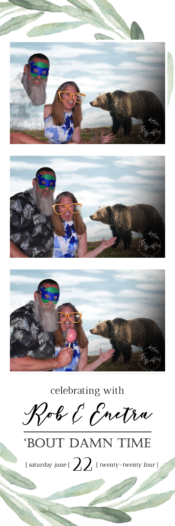 Rob and Enetra's Wedding | View more photos from the event at gallery.photoboothbillings.com/u/PhotoBoothBillings/Rob-and-Enetras-Wedding