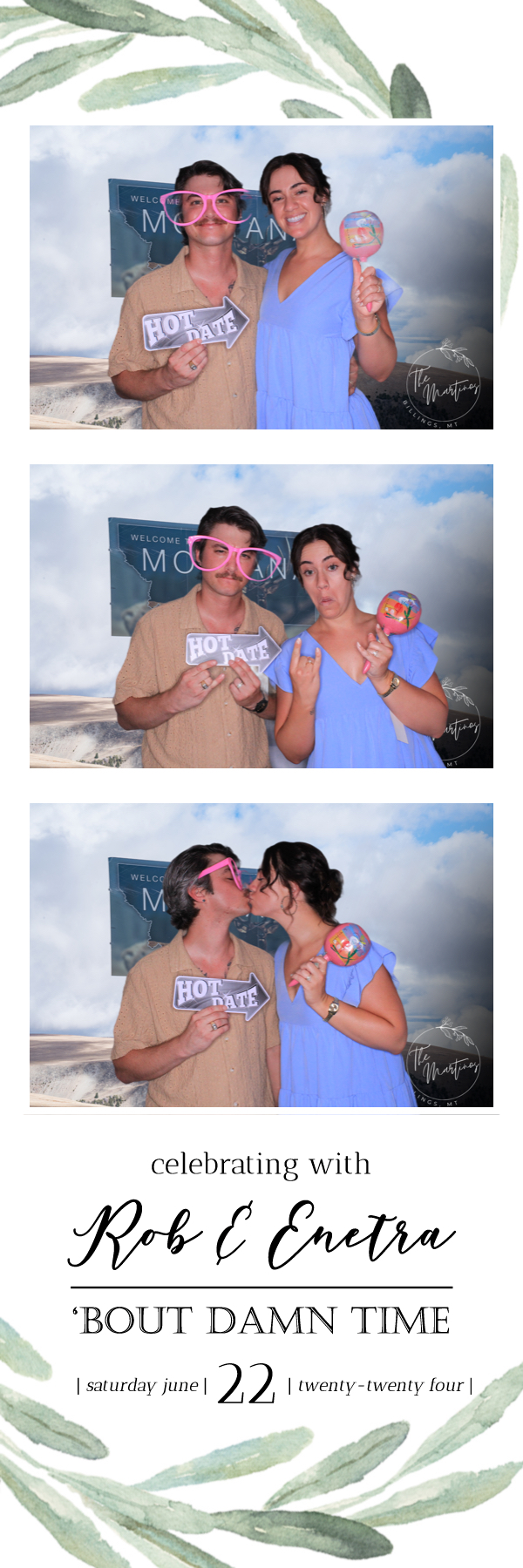Rob and Enetra's Wedding | View more photos from the event at gallery.photoboothbillings.com/u/PhotoBoothBillings/Rob-and-Enetras-Wedding