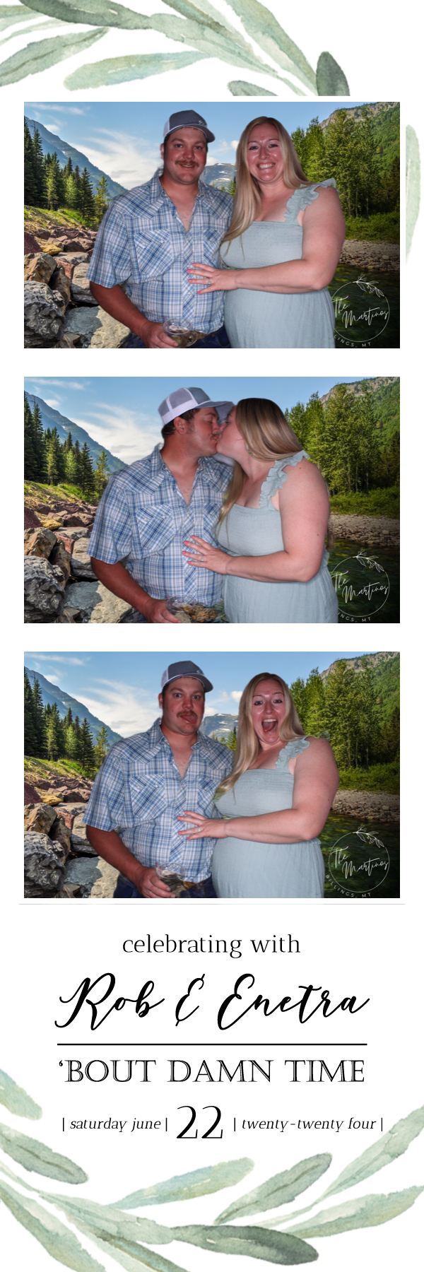 Rob and Enetra's Wedding | View more photos from the event at gallery.photoboothbillings.com/u/PhotoBoothBillings/Rob-and-Enetras-Wedding