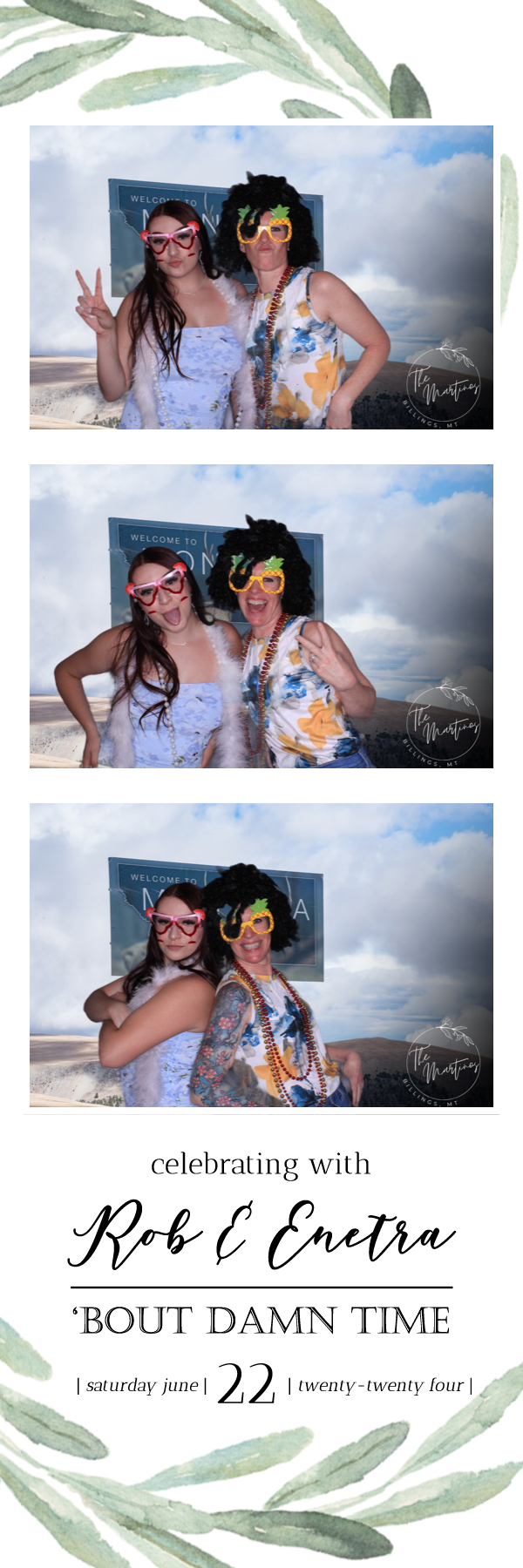 Rob and Enetra's Wedding | View more photos from the event at gallery.photoboothbillings.com/u/PhotoBoothBillings/Rob-and-Enetras-Wedding