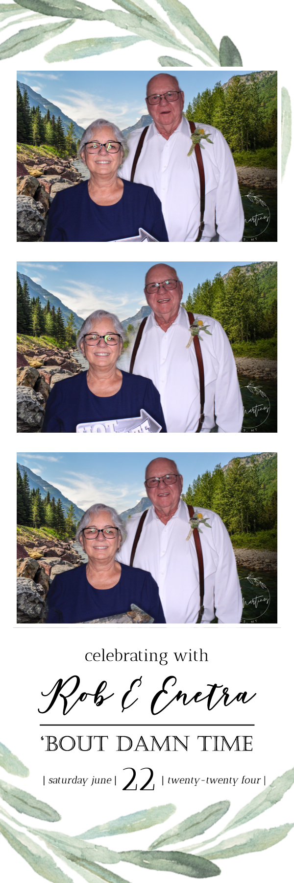 Rob and Enetra's Wedding | View more photos from the event at gallery.photoboothbillings.com/u/PhotoBoothBillings/Rob-and-Enetras-Wedding