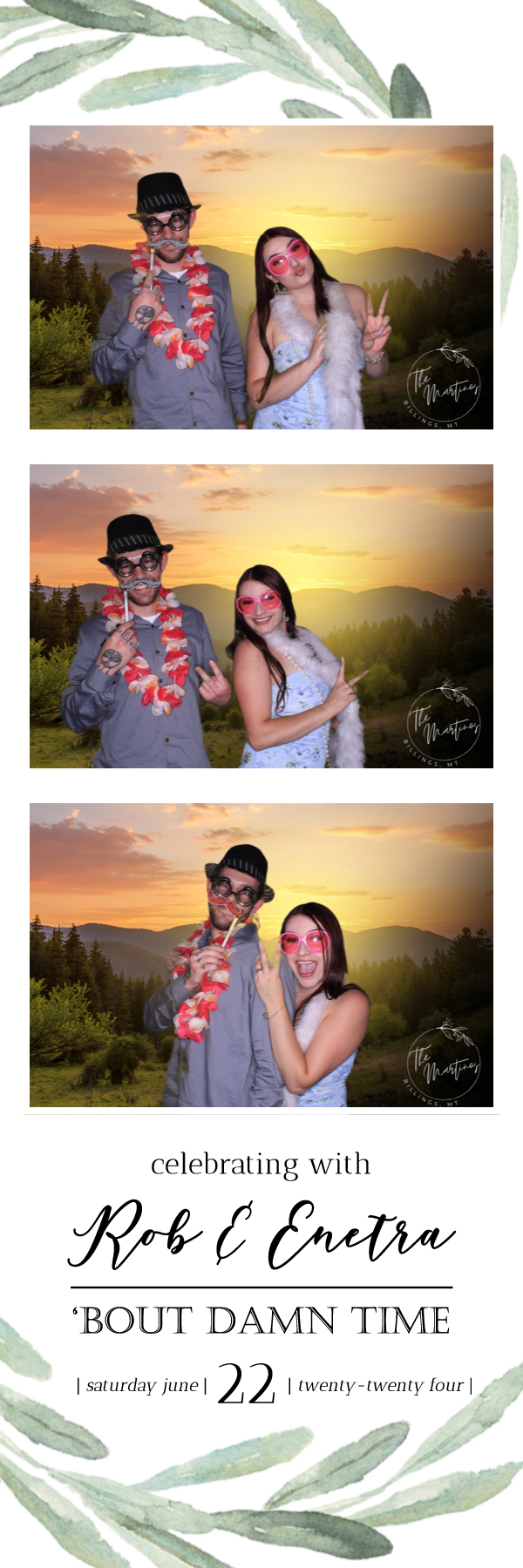 Rob and Enetra's Wedding | View more photos from the event at gallery.photoboothbillings.com/u/PhotoBoothBillings/Rob-and-Enetras-Wedding