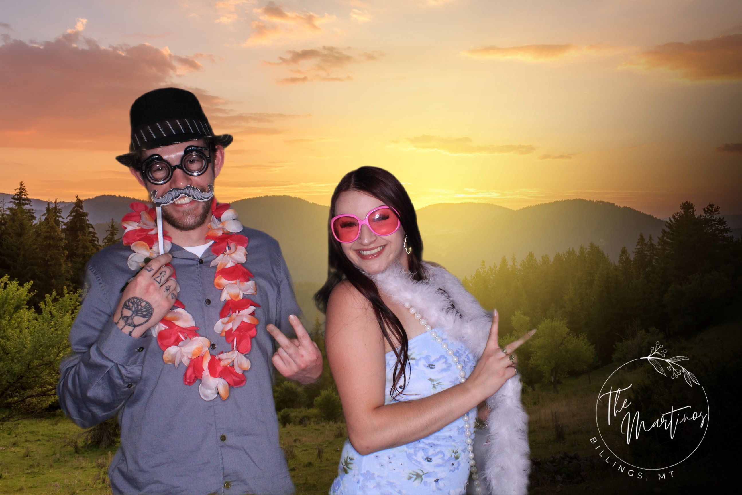 Rob and Enetra's Wedding | View more photos from the event at gallery.photoboothbillings.com/u/PhotoBoothBillings/Rob-and-Enetras-Wedding