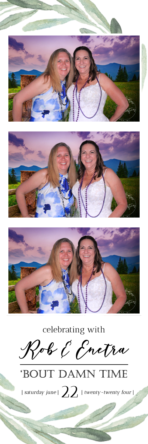 Rob and Enetra's Wedding | View more photos from the event at gallery.photoboothbillings.com/u/PhotoBoothBillings/Rob-and-Enetras-Wedding
