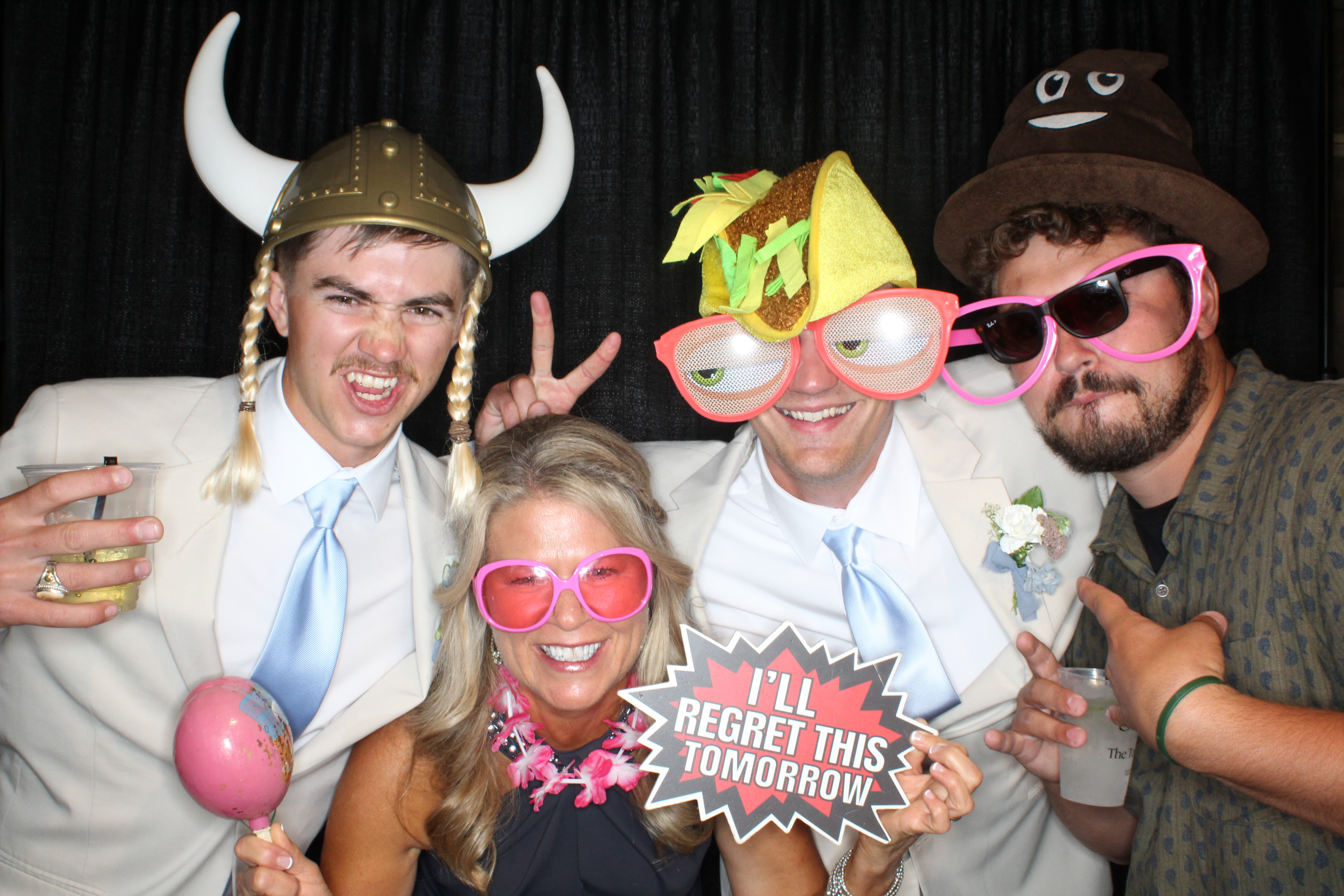 Sam and Ridge Wedding | View more photos from the event at gallery.photoboothbillings.com/u/PhotoBoothBillings/Sam-and-Ridge-Wedding