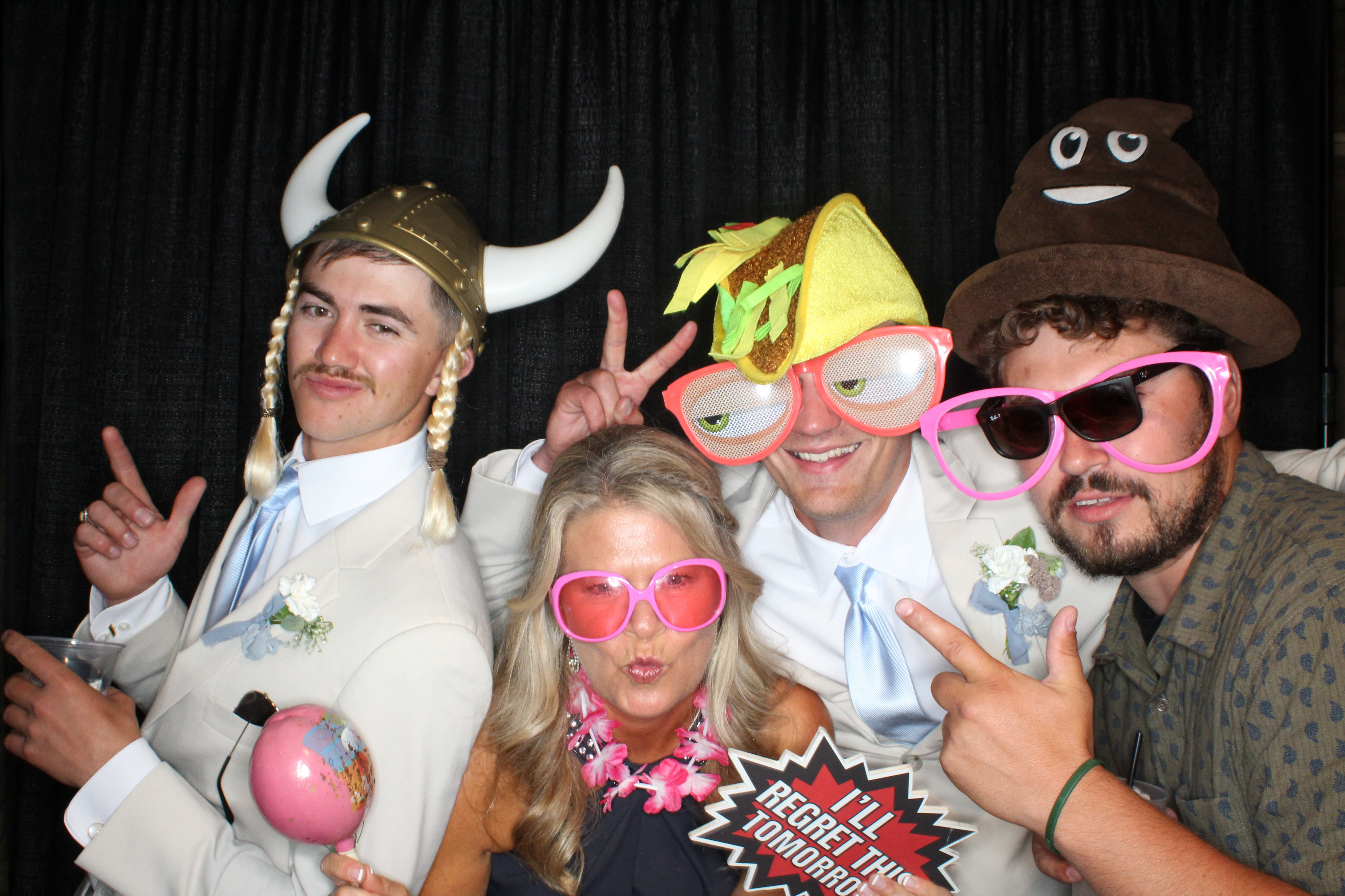 Sam and Ridge Wedding | View more photos from the event at gallery.photoboothbillings.com/u/PhotoBoothBillings/Sam-and-Ridge-Wedding