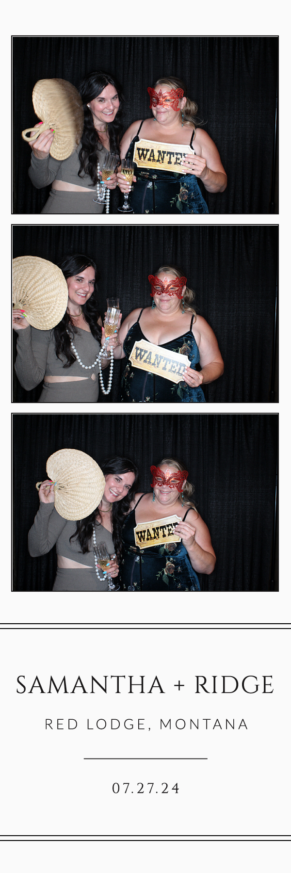 Sam and Ridge Wedding | View more photos from the event at gallery.photoboothbillings.com/u/PhotoBoothBillings/Sam-and-Ridge-Wedding