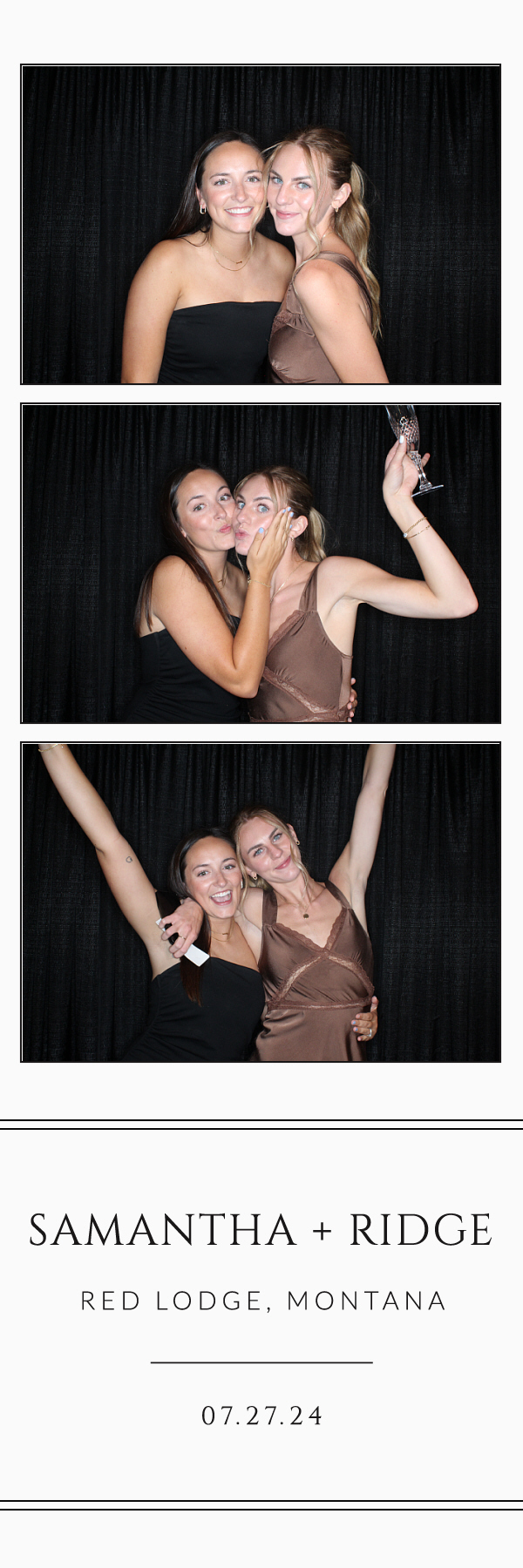 Sam and Ridge Wedding | View more photos from the event at gallery.photoboothbillings.com/u/PhotoBoothBillings/Sam-and-Ridge-Wedding