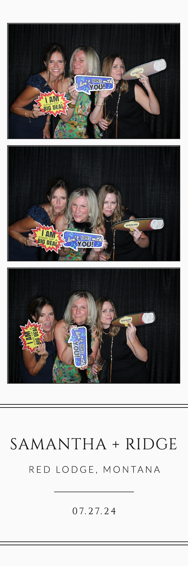 Sam and Ridge Wedding | View more photos from the event at gallery.photoboothbillings.com/u/PhotoBoothBillings/Sam-and-Ridge-Wedding