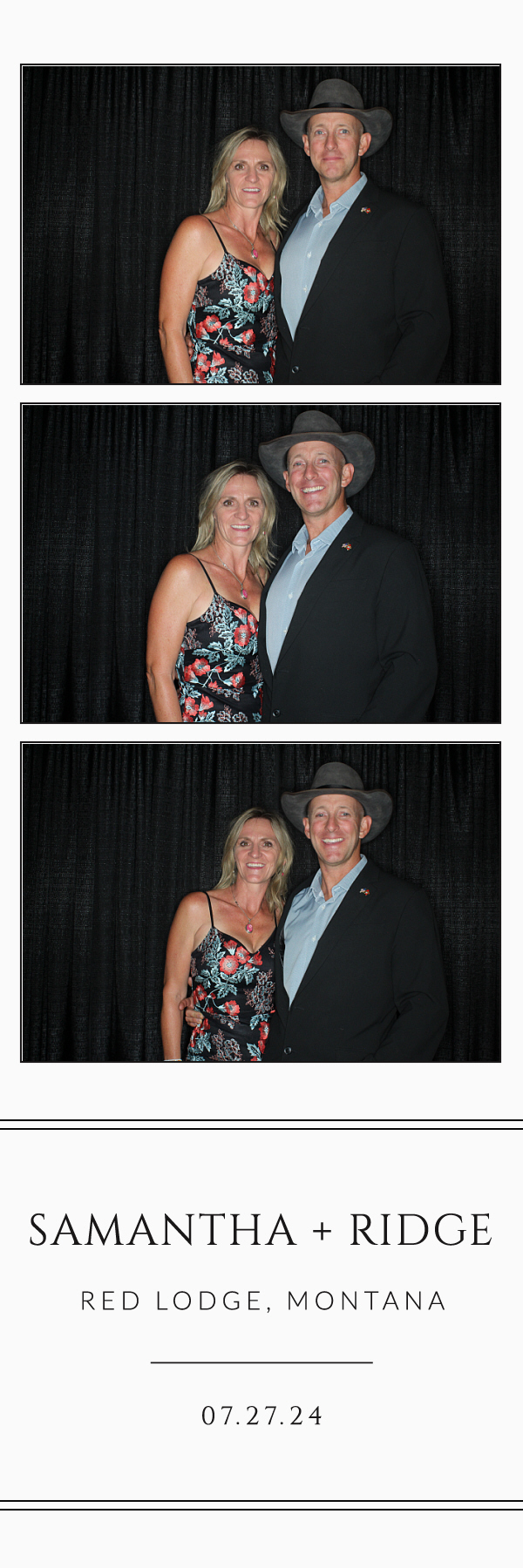 Sam and Ridge Wedding | View more photos from the event at gallery.photoboothbillings.com/u/PhotoBoothBillings/Sam-and-Ridge-Wedding