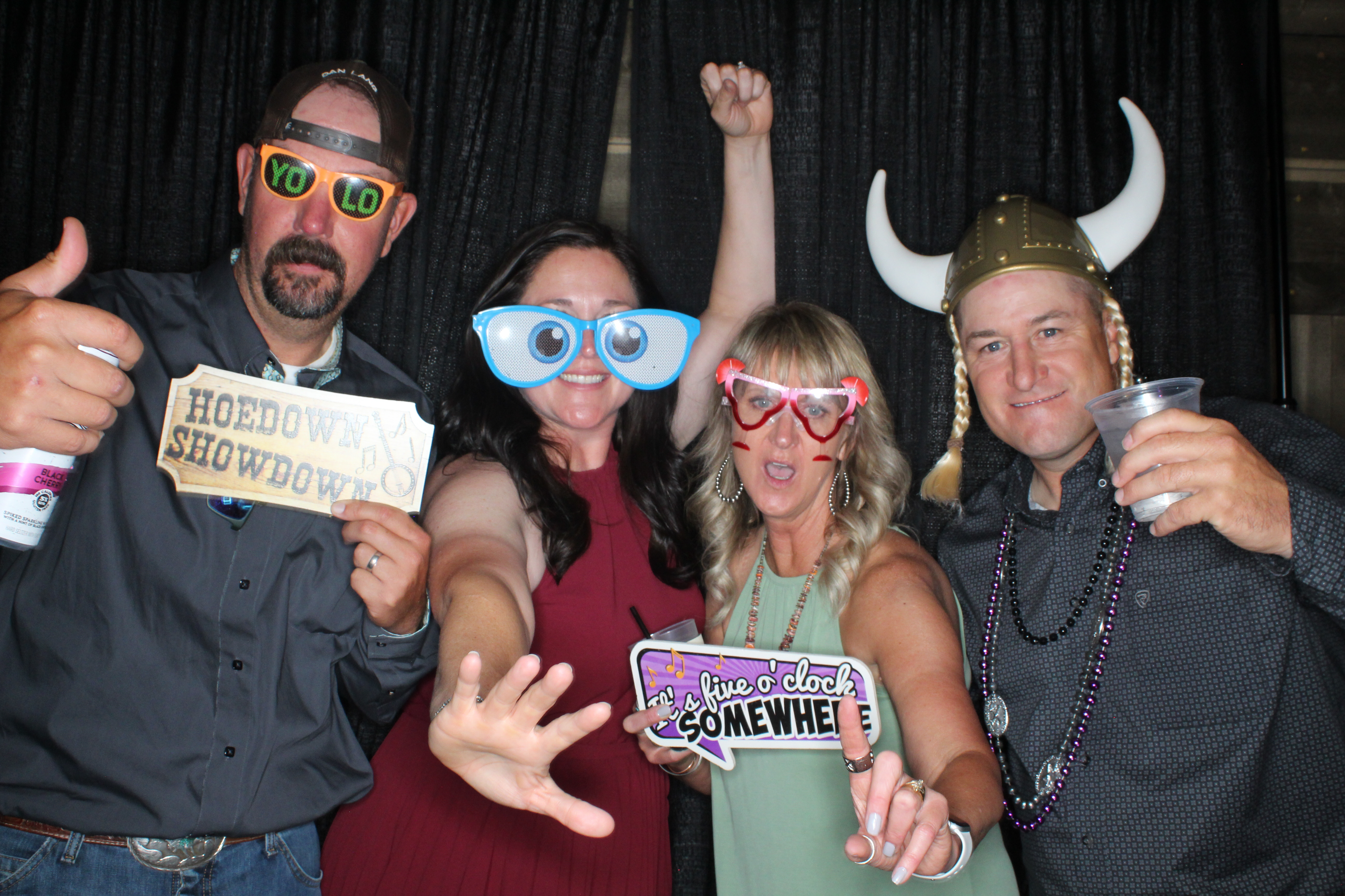 Sam and Ridge Wedding | View more photos from the event at gallery.photoboothbillings.com/u/PhotoBoothBillings/Sam-and-Ridge-Wedding