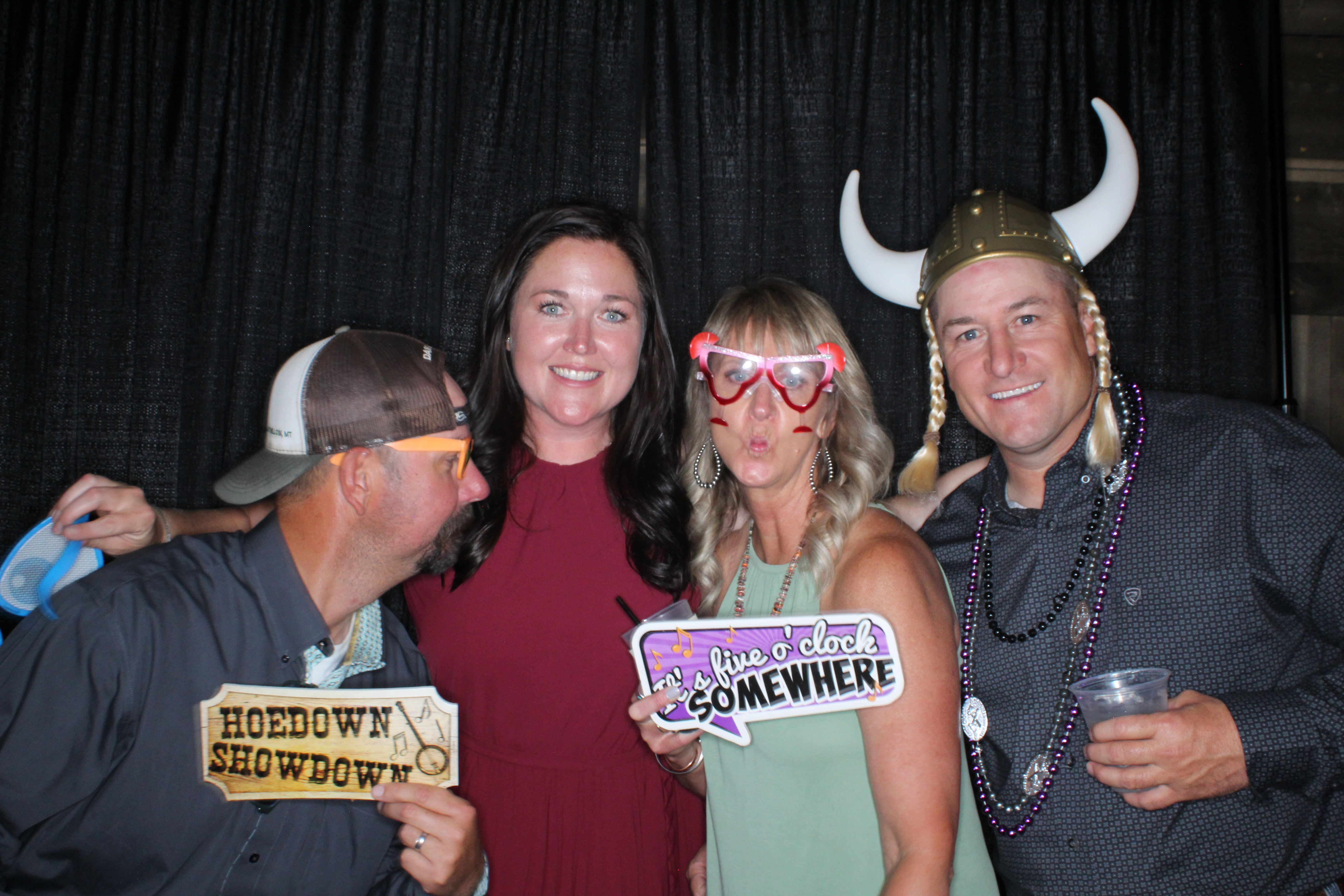 Sam and Ridge Wedding | View more photos from the event at gallery.photoboothbillings.com/u/PhotoBoothBillings/Sam-and-Ridge-Wedding