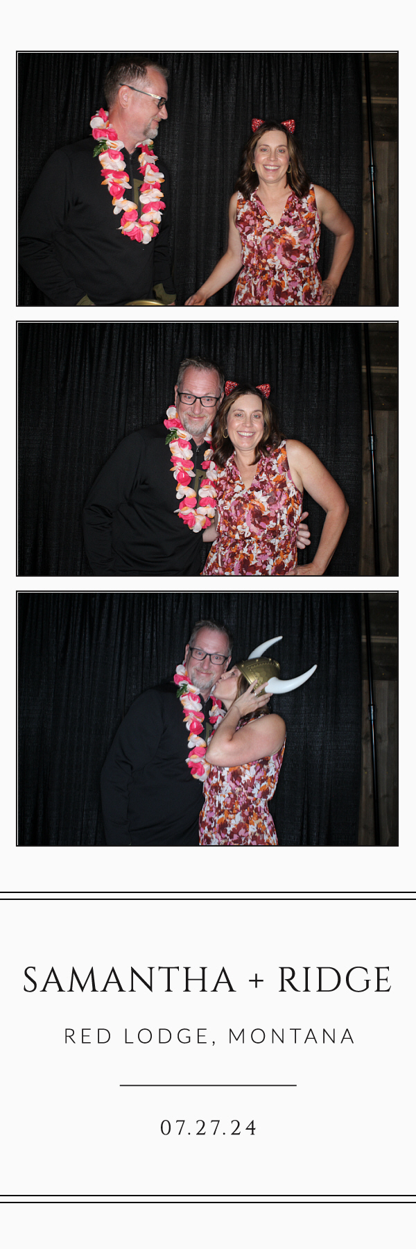Sam and Ridge Wedding | View more photos from the event at gallery.photoboothbillings.com/u/PhotoBoothBillings/Sam-and-Ridge-Wedding