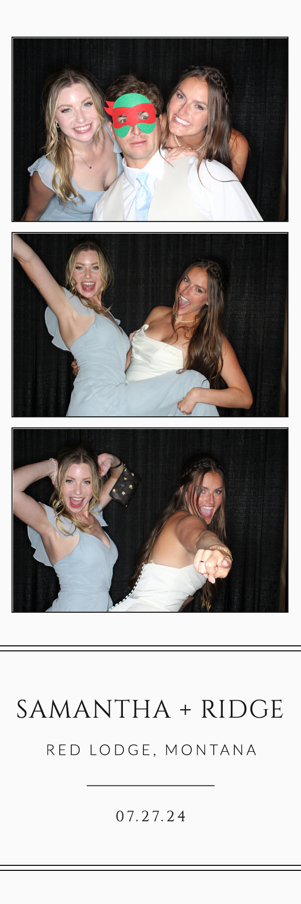 Sam and Ridge Wedding | View more photos from the event at gallery.photoboothbillings.com/u/PhotoBoothBillings/Sam-and-Ridge-Wedding