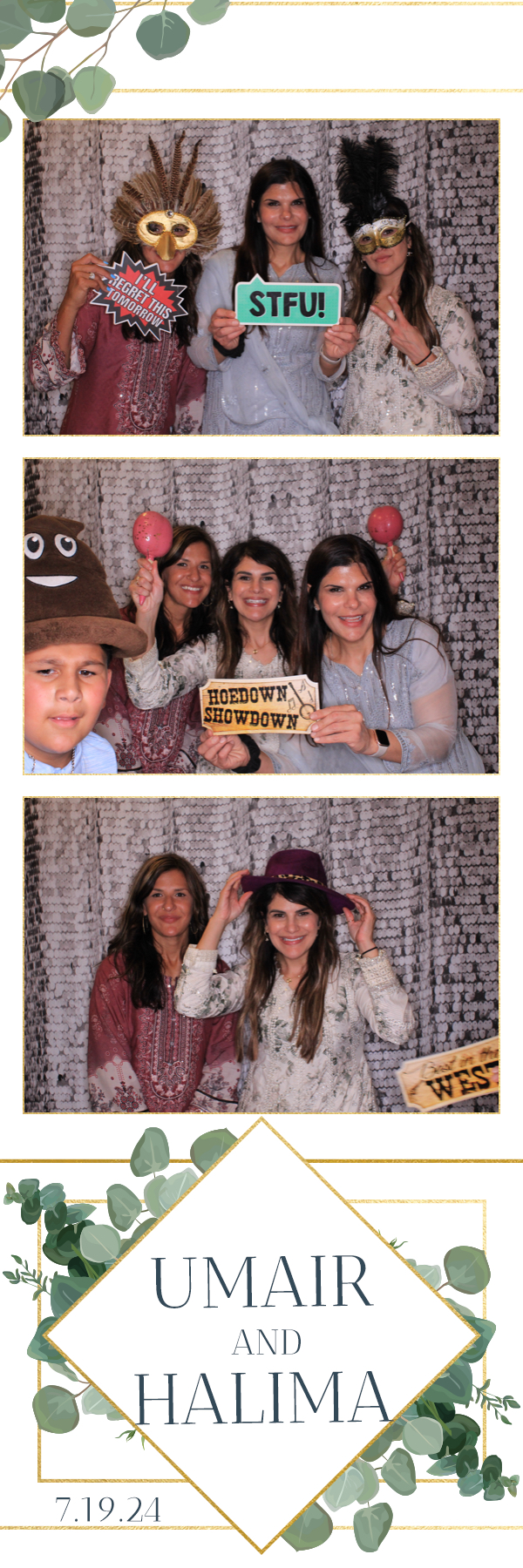 Umair and Halima Wedding | View more photos from the event at gallery.photoboothbillings.com/u/PhotoBoothBillings/Umair-and-Halima-Wedding