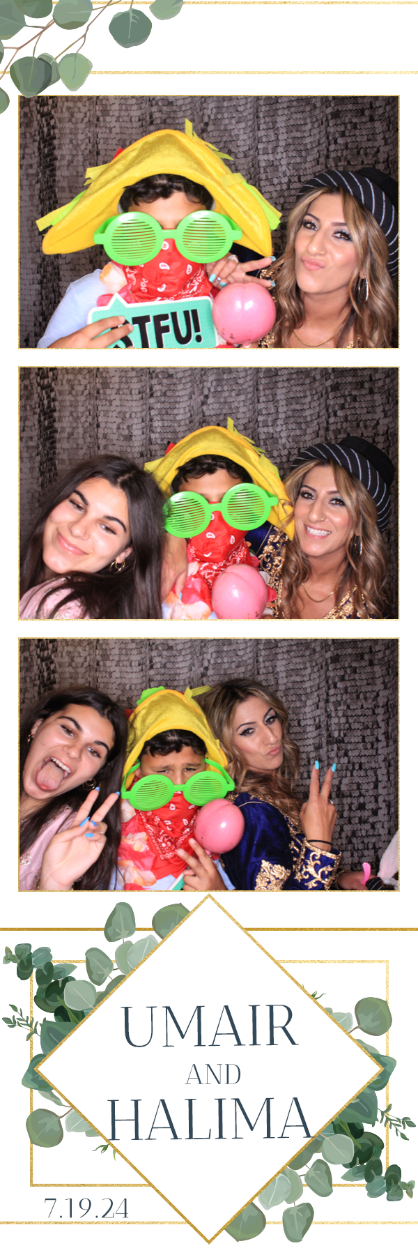 Umair and Halima Wedding | View more photos from the event at gallery.photoboothbillings.com/u/PhotoBoothBillings/Umair-and-Halima-Wedding