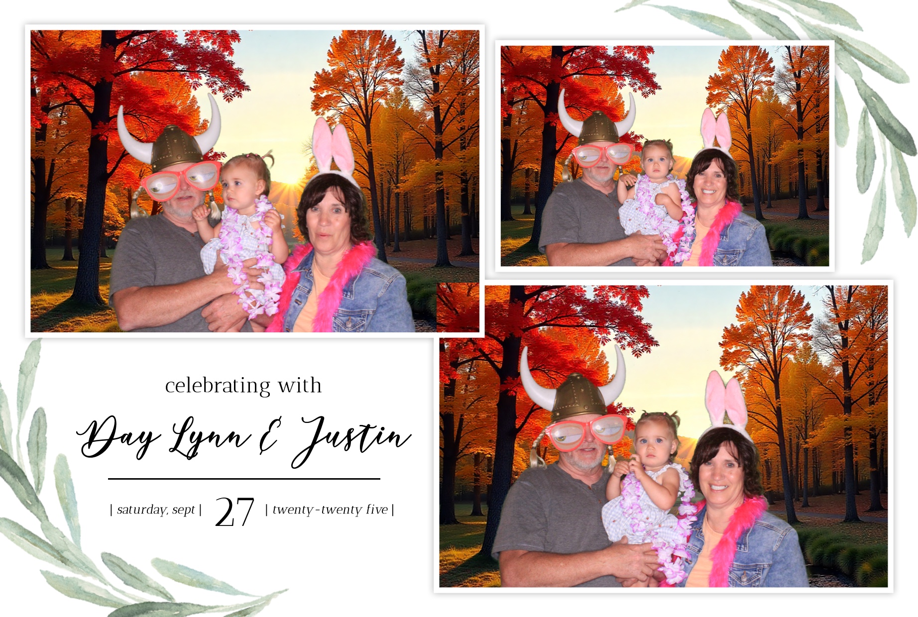 Day Lynn and Justin's Wedding | View more photos from the event at gallery.photoboothbillings.com/u/PhotoBoothBillings/Day-Lynn-and-Justins-Wedding