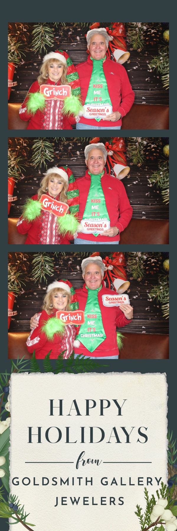 Goldsmith Gallery Holiday Party | View more photos from the event at gallery.photoboothbillings.com/u/PhotoBoothBillings/Goldsmith-Gallery-Holiday-Party