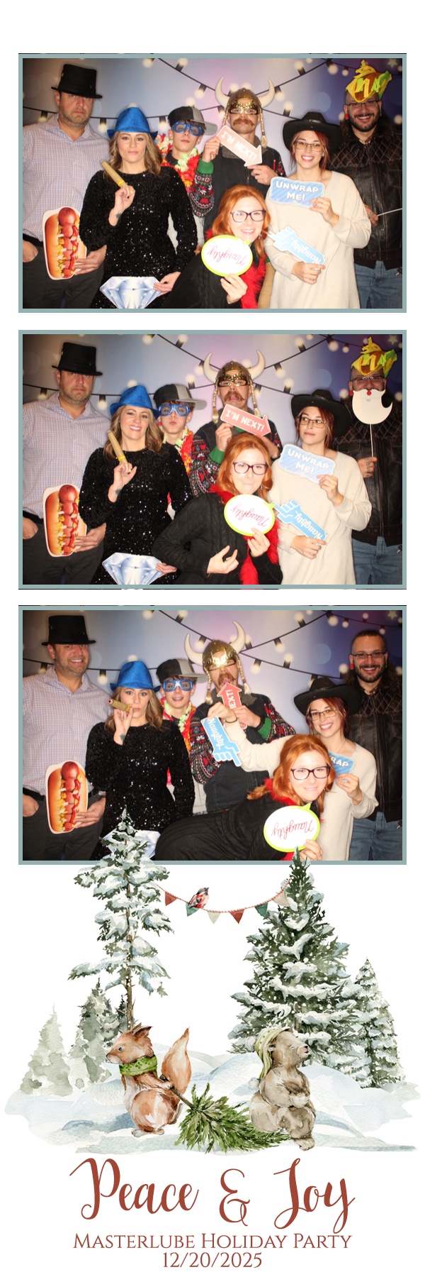 Masterlube Holiday Party | View more photos from the event at gallery.photoboothbillings.com/u/PhotoBoothBillings/Masterlube-Holiday-Party