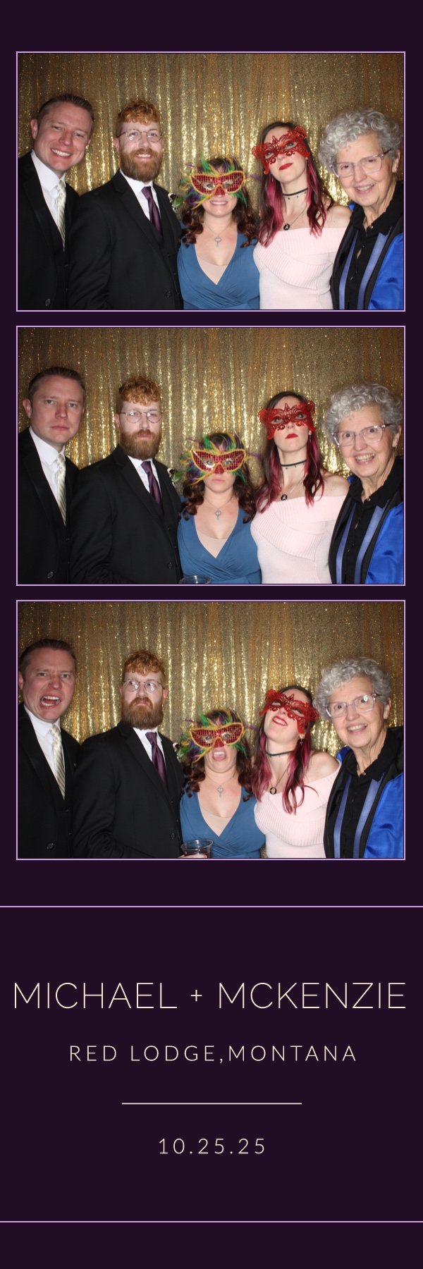 McKenzie and Michael's Wedding | View more photos from the event at gallery.photoboothbillings.com/u/PhotoBoothBillings/McKenzie-and-Michaels-Wedding