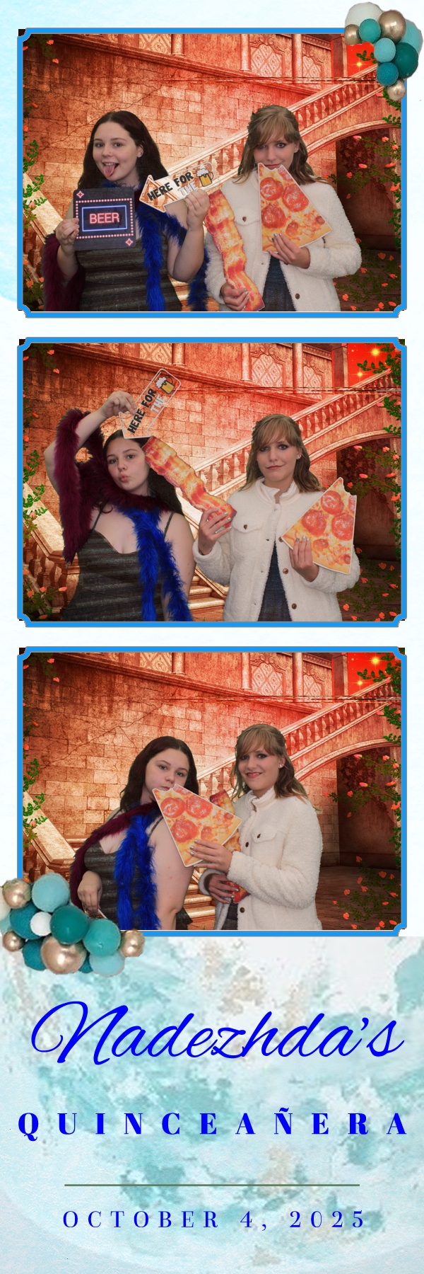 Nadezhda's Quinceanera  | View more photos from the event at gallery.photoboothbillings.com/u/PhotoBoothBillings/Nadezhdas-Quinceanera