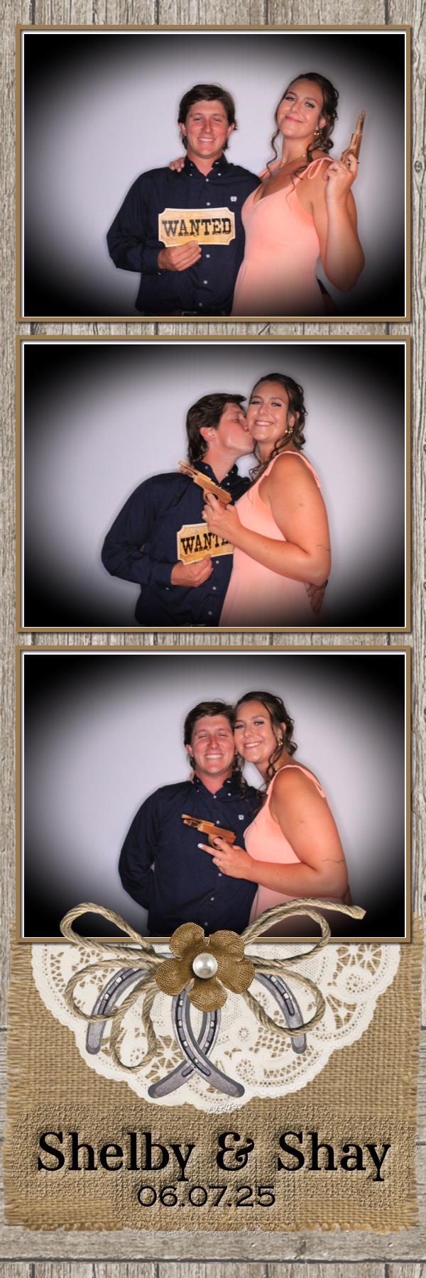 Shelby and Shay's Wedding | View more photos from the event at gallery.photoboothbillings.com/u/PhotoBoothBillings/Shelby-and-Shays-Wedding