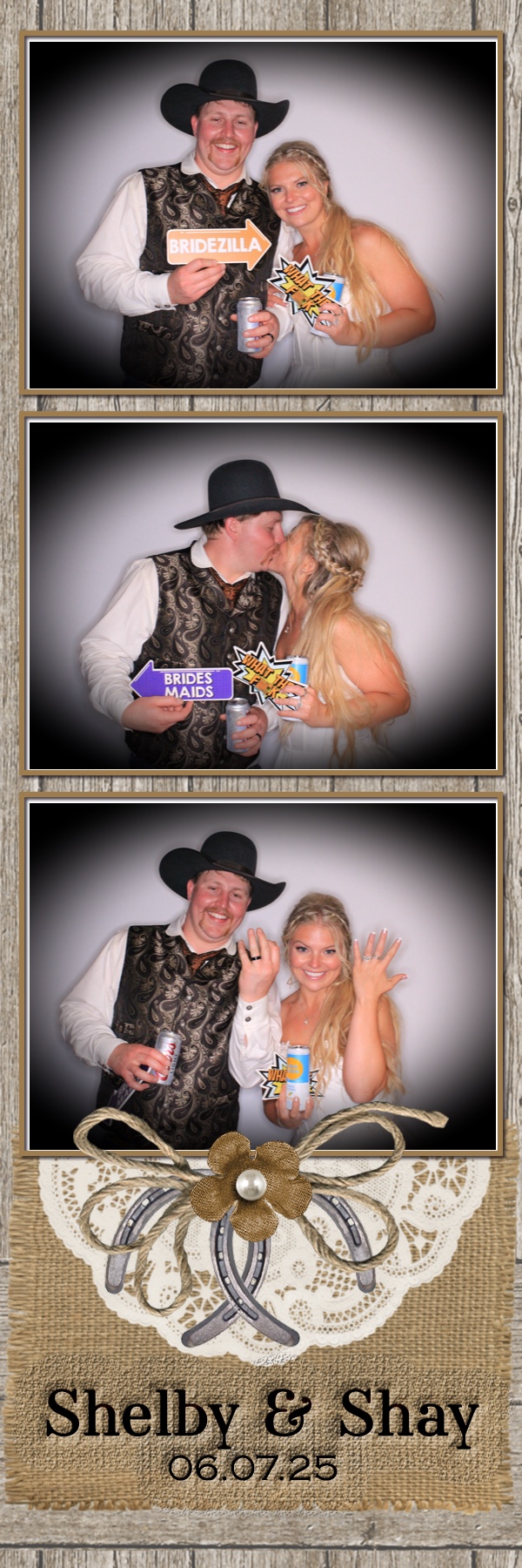 Shelby and Shay's Wedding | View more photos from the event at gallery.photoboothbillings.com/u/PhotoBoothBillings/Shelby-and-Shays-Wedding