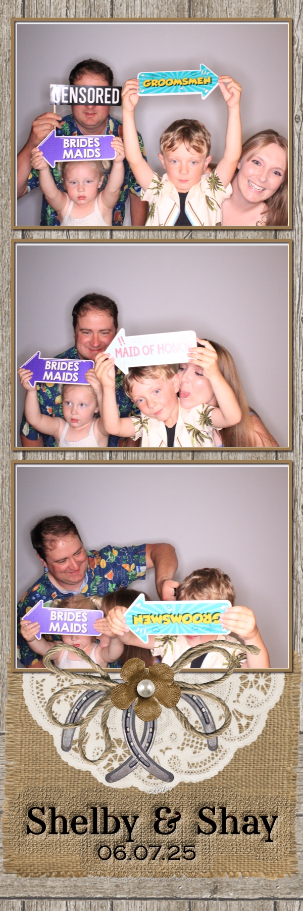 Shelby and Shay's Wedding | View more photos from the event at gallery.photoboothbillings.com/u/PhotoBoothBillings/Shelby-and-Shays-Wedding
