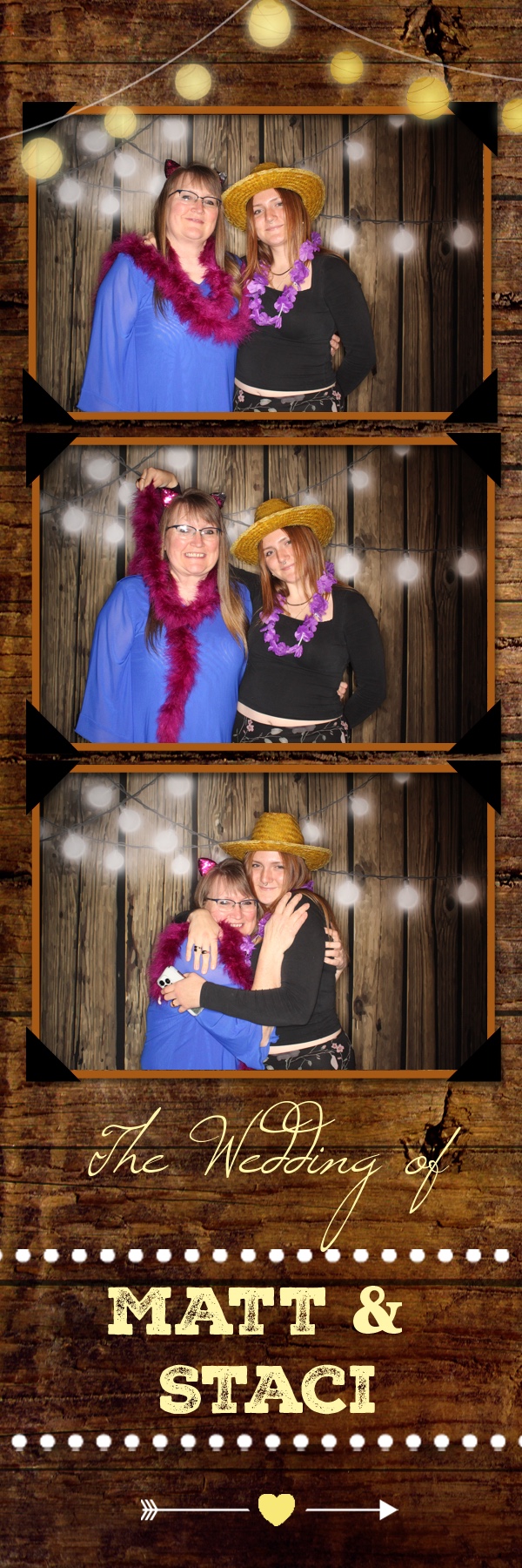 Staci and Matt's Wedding | View more photos from the event at gallery.photoboothbillings.com/u/PhotoBoothBillings/Staci-and-Matts-Wedding