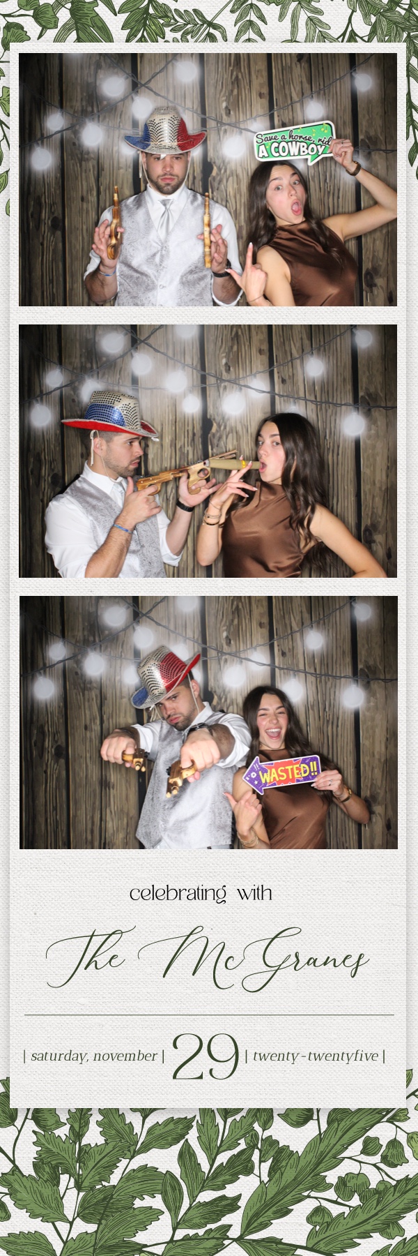 The McGrane's Wedding | View more photos from the event at gallery.photoboothbillings.com/u/PhotoBoothBillings/The-McGranes-Wedding