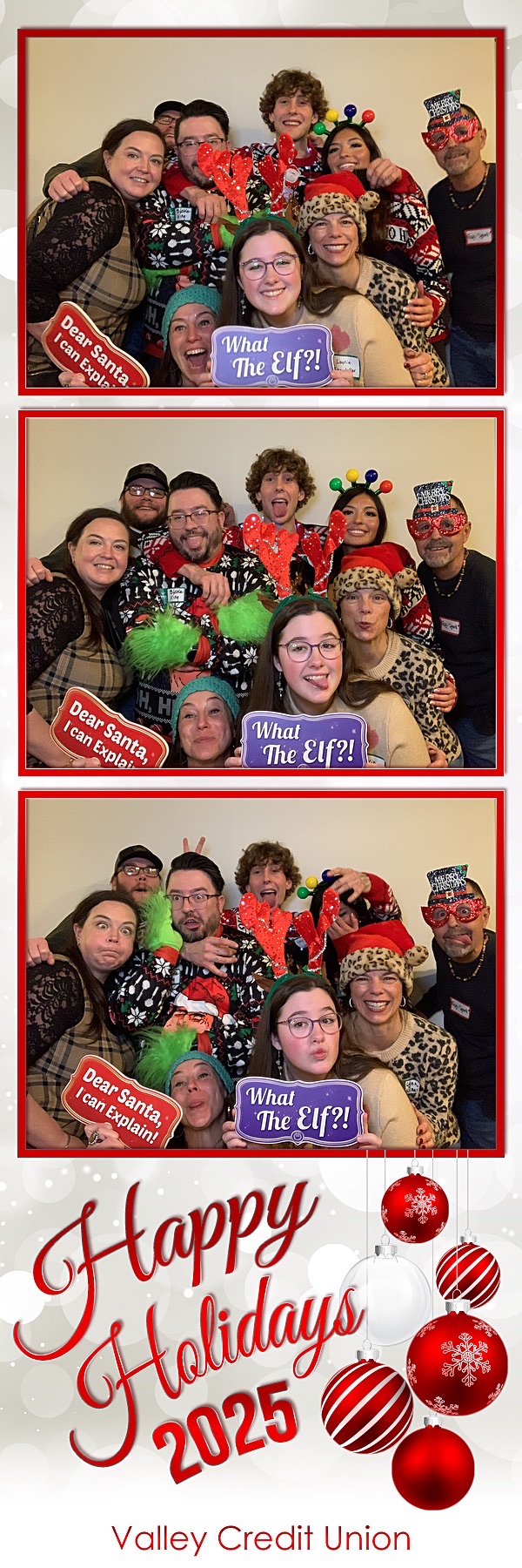 Valley Credit Union Holiday Party | View more photos from the event at gallery.photoboothbillings.com/u/PhotoBoothBillings/Valley-Credit-Union-Holiday-Party