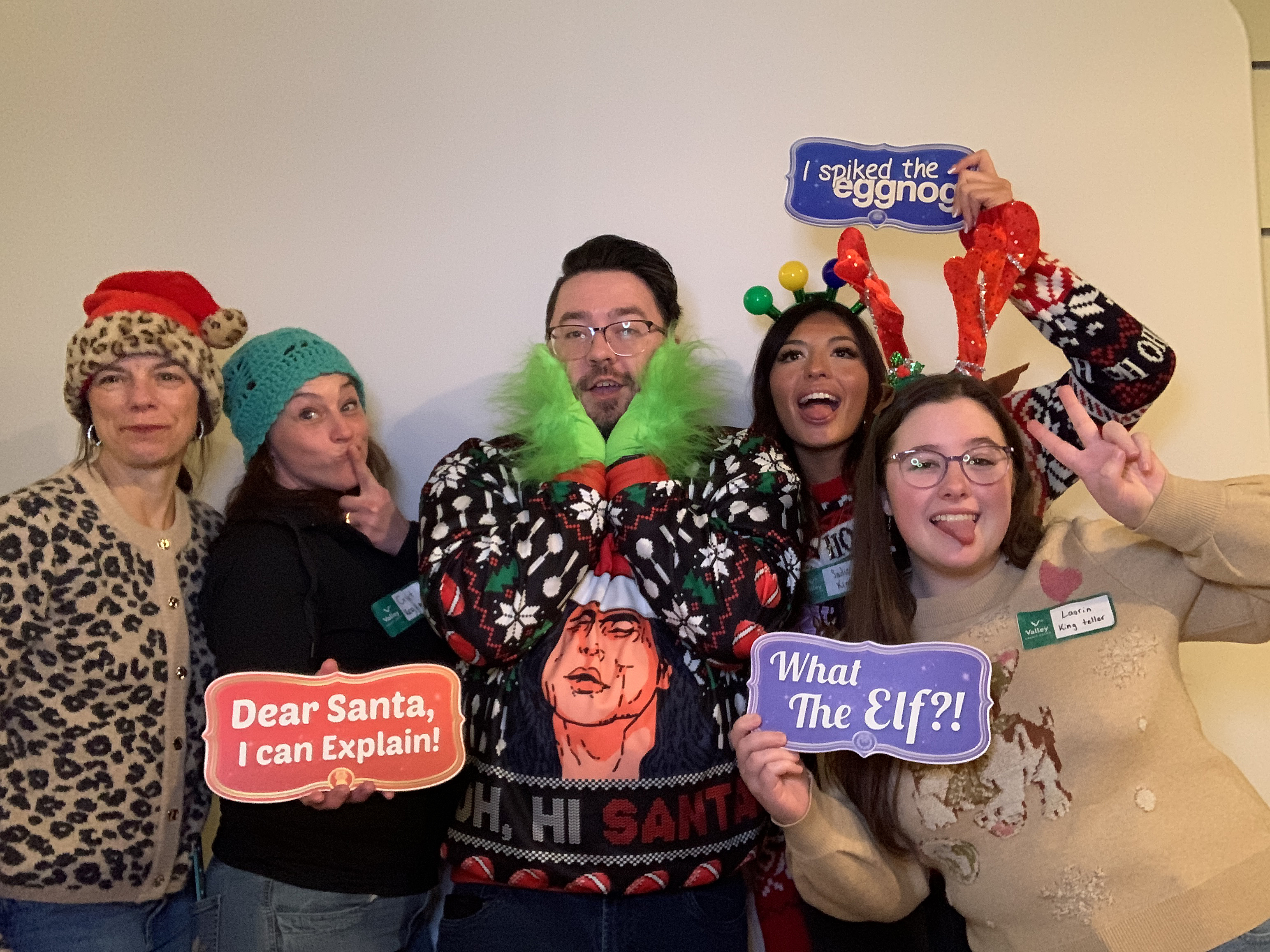 Valley Credit Union Holiday Party | View more photos from the event at gallery.photoboothbillings.com/u/PhotoBoothBillings/Valley-Credit-Union-Holiday-Party