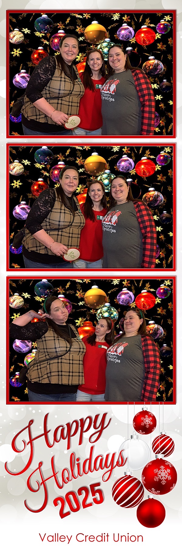 Valley Credit Union Holiday Party | View more photos from the event at gallery.photoboothbillings.com/u/PhotoBoothBillings/Valley-Credit-Union-Holiday-Party